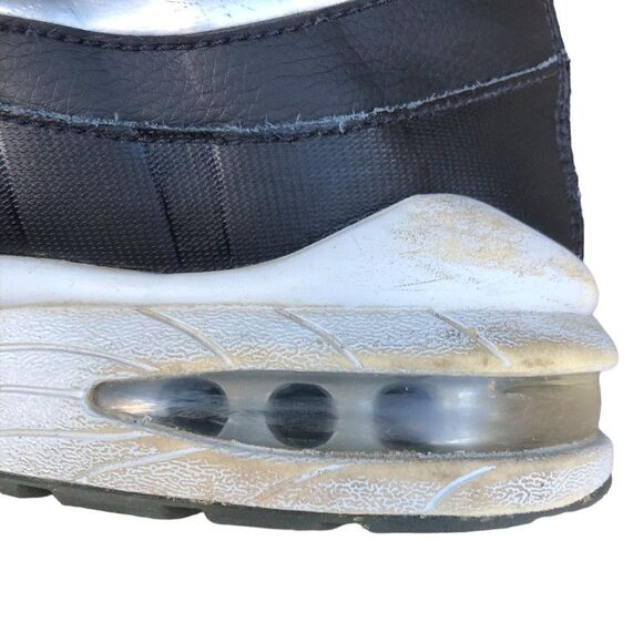 RARE 2018 Nike Air Max 95 Y2K Black Silver Size 7.5 - Picture 11 of 14